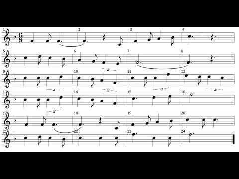 نشيد سارعي للمجد والعلياء (نوتة)