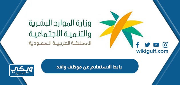 رابط الاستعلام عن موظف وافد في السعودية mol.gov.sa