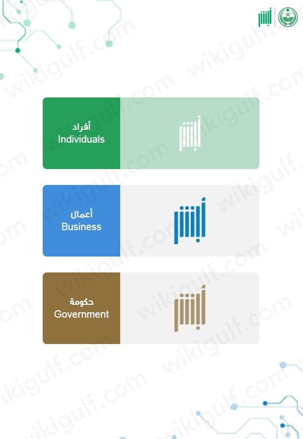 كيف اطلع العنوان الوطني من ابشر