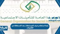 رابط استعلام صرف المستحقات بعد الاستقالة من التأمينات السعودية