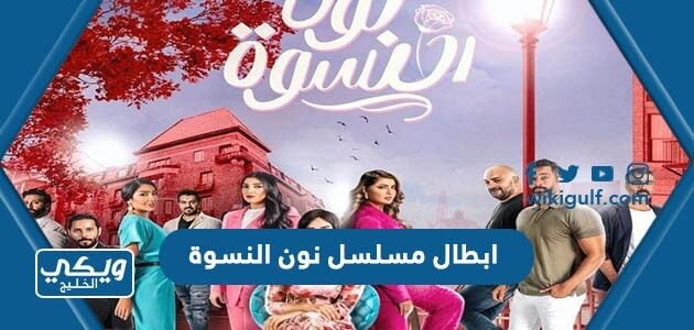 ابطال مسلسل نون النسوة