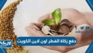 كيفية دفع زكاة الفطر اون لاين الكويت 2024