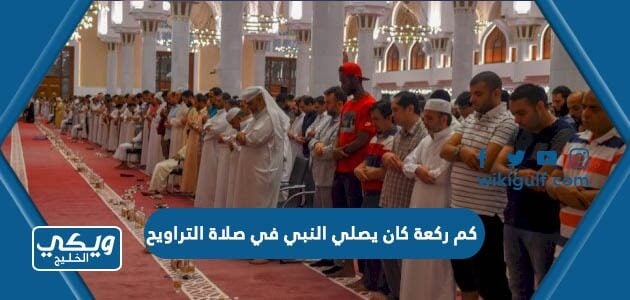 كم ركعة كان يصلي النبي في صلاة التراويح