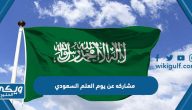 مشاركه عن يوم العلم السعودي مميزة جدا