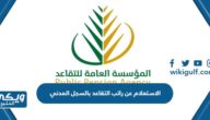 الاستعلام عن راتب التقاعد بالسجل المدني في السعودية