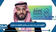 التقديم في سند محمد بن سلمان للتعطل عن العمل