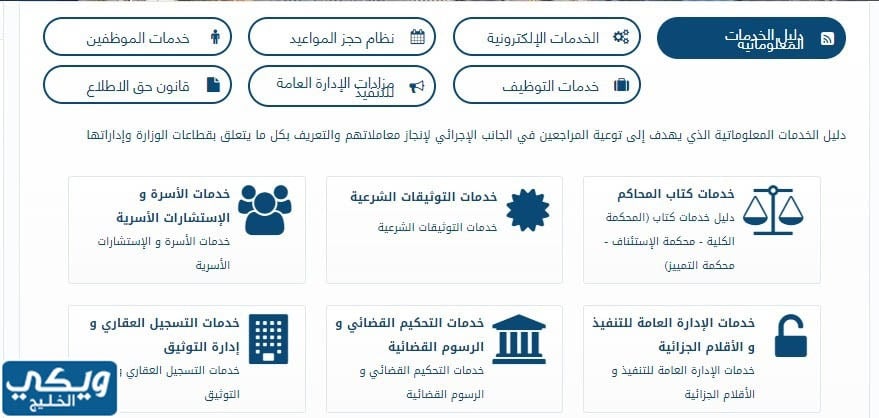 خطوات حجز موعد محكمة الرقعي تنفيذ الأحكام