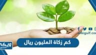 كم زكاة المليون ريال