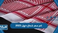 كم سعر شماغ دنهل 2024 في السعودية