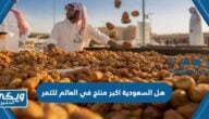 هل السعودية اكبر منتج في العالم للتمر