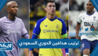 جدول ترتيب هدافين الدوري السعودي 2024