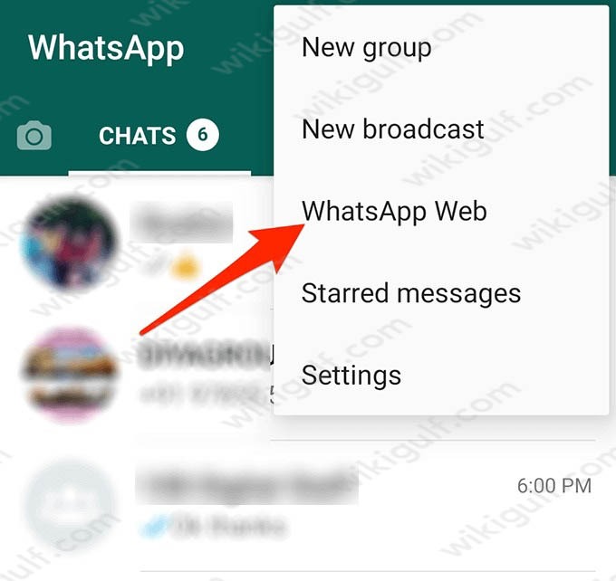 أعد تنشيط جلسة ويب WhatsApp الخاصة بك