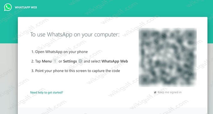 أعد تنشيط جلسة ويب WhatsApp الخاصة بك