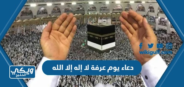 دعاء يوم عرفة لا إله إلا الله