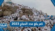 كم بلغ عدد الحجاج هذا العام 2023 / 1444