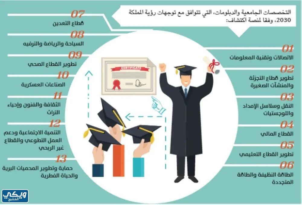 التخصصات المطلوبة في سوق العمل السعودي للنساء 2030