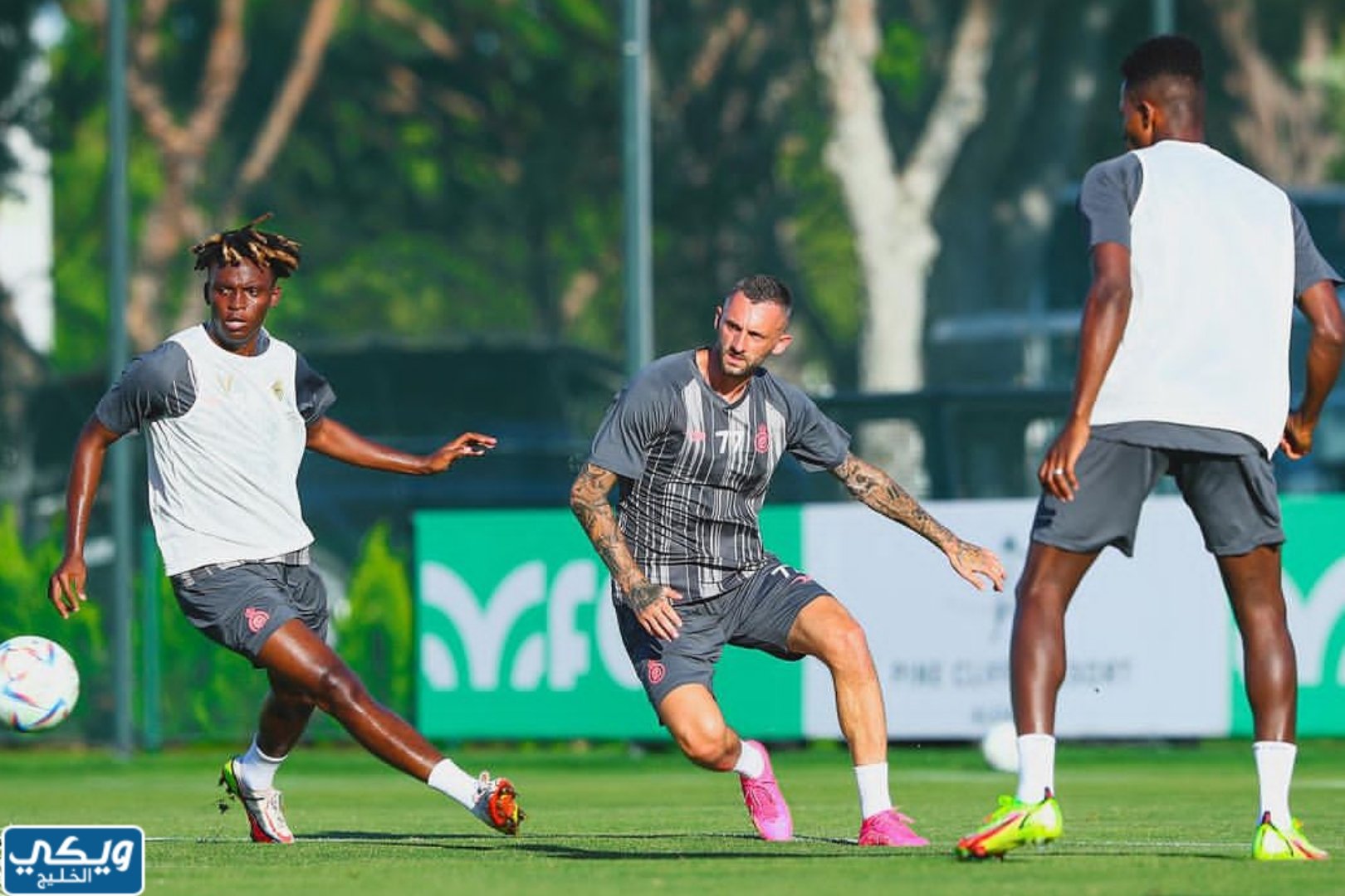 بروزوفيتش في تدريبات نادي النصر