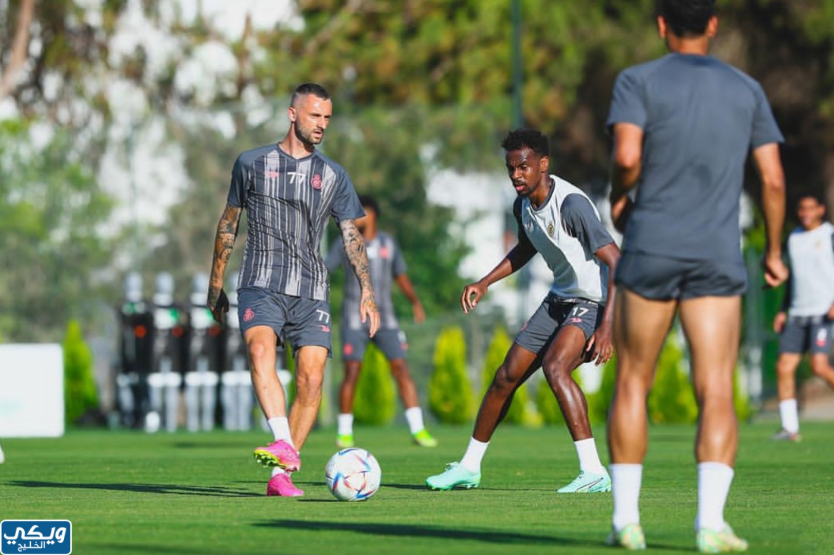 بروزوفيتش في تدريبات نادي النصر