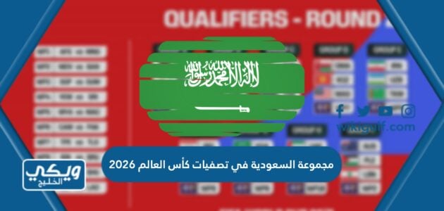 مجموعة السعودية في تصفيات كأس العالم 2026