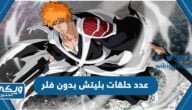 كم عدد حلقات انمي بليتش بدون فلر