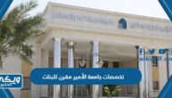 ما هي تخصصات جامعة الأمير مقرن للبنات 1446