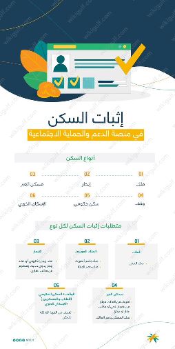 اثبات السكن في الضمان المطور