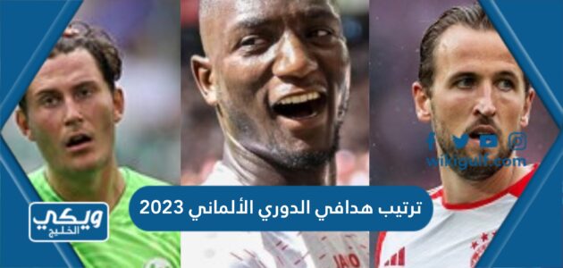 ترتيب هدافي الدوري الألماني