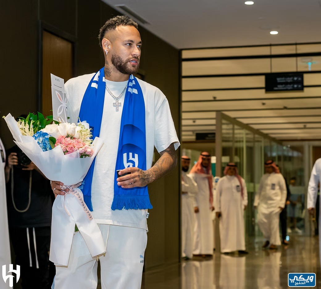 صور نيمار مع الهلال السعودي 2023