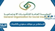 الاستعلام عن موظف سعودي بالتامينات الاجتماعية 1446 “الطريقة والرابط”