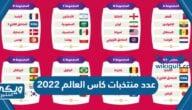 كم عدد منتخبات كاس العالم 2022 في قطر